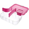image:imagePackIt Flex Bento Food Storage Container for Lunches Lime PunchRipe Raspberry