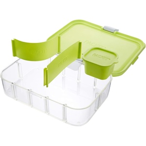PackIt Flex Bento Food Storage Container for Lunches, Lime Punch(Lime Punch)